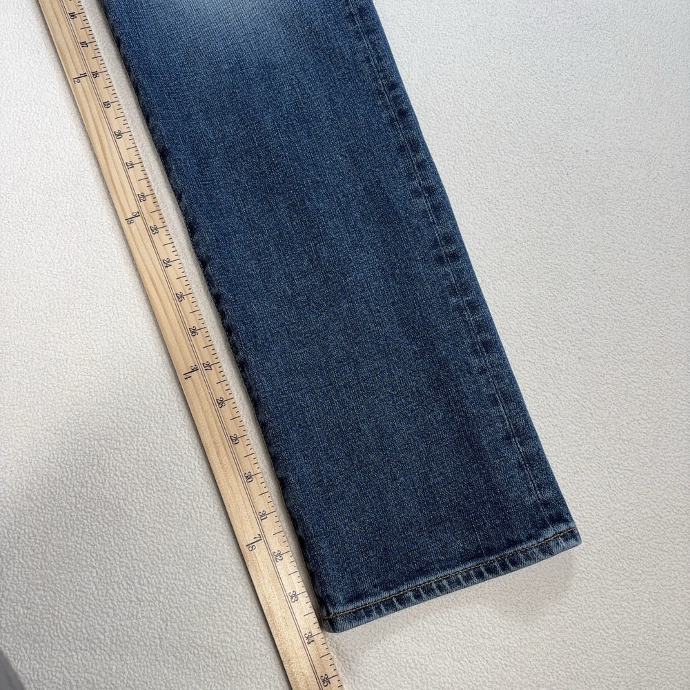 Hiroshi Kato The Pen Selvedge Jeans Men 34 (fits 35x34) Blue Slim Stretch Denim - Picture 12 of 16
